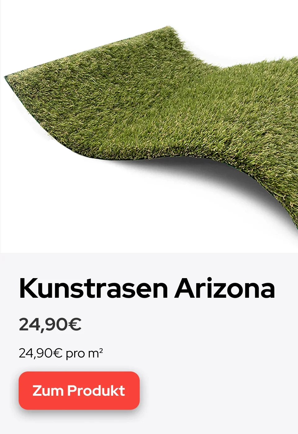 Bestseller Kunstrasen Arizona